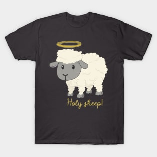 Holy Sheep Cute Fluffy Animal T-Shirt